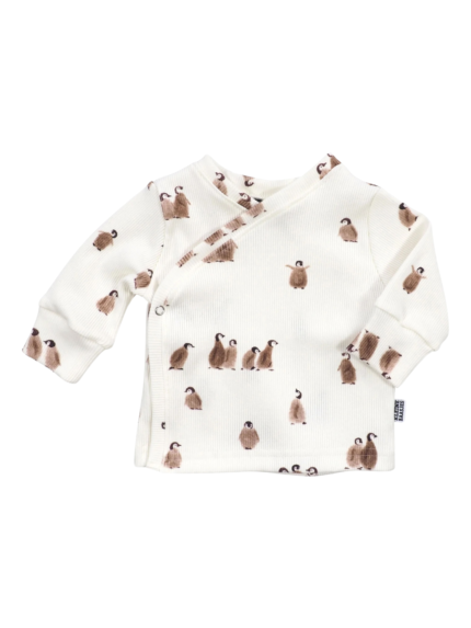 Baby Wrap Cardigan Rib